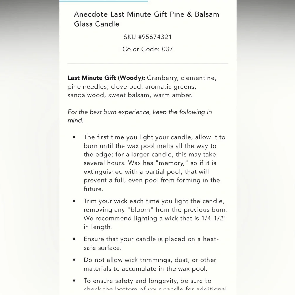 Anthropologie names anecdotes